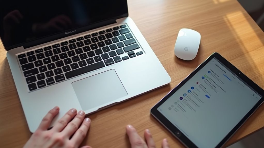 łączenie Maca i iPada konfiguracja Universal Control