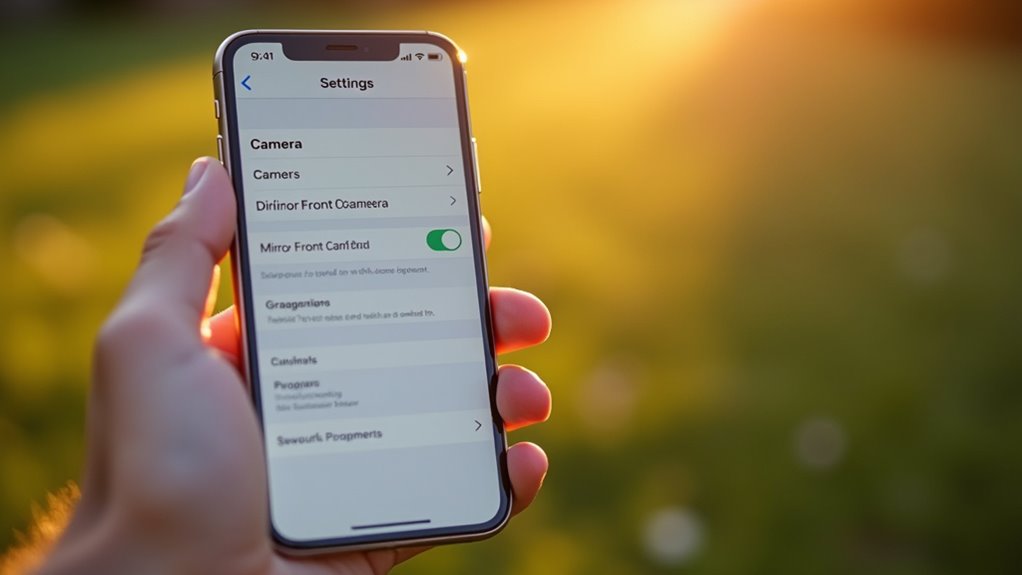 Jak wyłączyć odbicie lustrzane przedniego aparatu w iPhonie? Jak wyłączyć odbicie lustrzane przedniego aparatu w iPhonie?