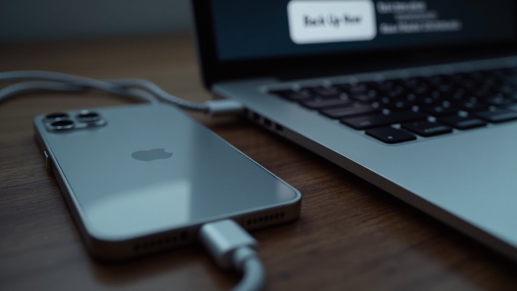 lokalne kopie zapasowe itunes finder korzyści z szyfrowania